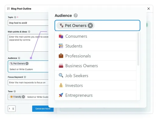 Rank Math Content AI_Optimized Content Based On Target Audience And Tone