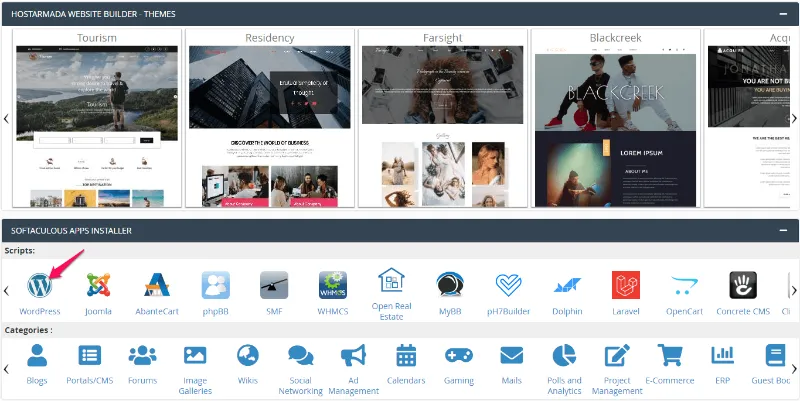 HostArmada Review : Better Alternative To Hosting.com? 16 How to install WordPress