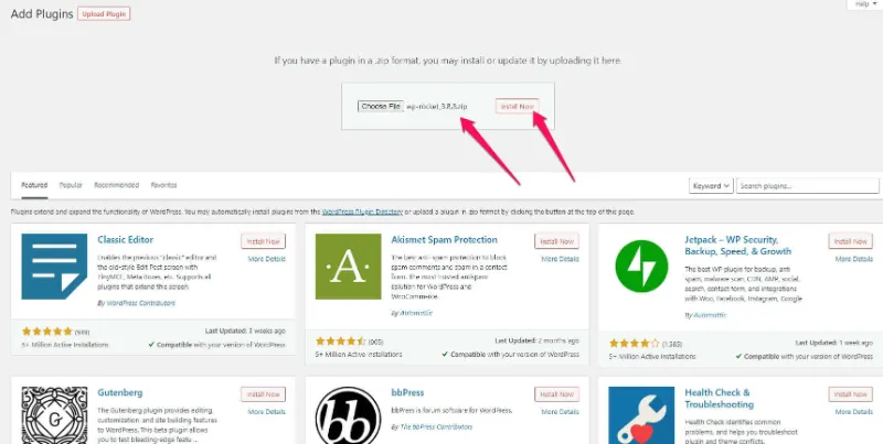 WP Rocket Review : Best Cache Plugin For WordPress 21 How to install WP Rocket